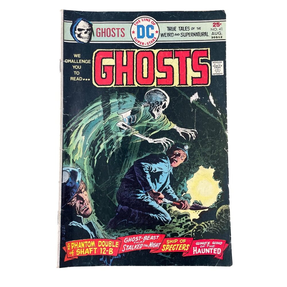 DC Comics Ghosts Vol. 5 #41 Aug. 1975 Tales Of Weird and Supernatural Vintage